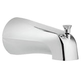 Moen - Replacemnt Tub Spout with Lift-Rod Diverter, 1/2-Inch Slip-fit CC Connection, Chrome - Chrome