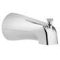 Moen - Replacemnt Tub Spout with Lift-Rod Diverter, 1/2-Inch Slip-fit CC Connection, Chrome - Chrome