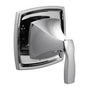 Moen - Voss Diverter 3-Function Shower Transfer Valve Trim Kit, Valve Required, Chrome - Chrome
