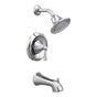 Moen - Wynford Single-Handle 1-Spray Posi-Temp Tub and Shower Faucet Trim Kit in Chrome (Valve Sold Separately) - Chrome