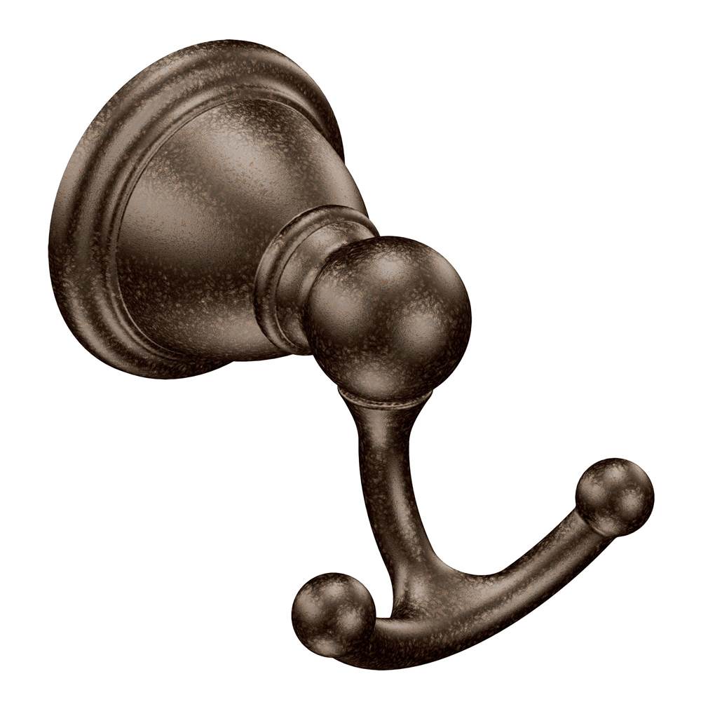 Moen - Oil Rubbed Bronze Double Robe Hook - Oil Rubbed Bronze