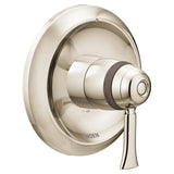 Moen - Wynford ExactTemp Thermostatic Valve Trim Kit, Valve Required, Polished Nickel - Polished Nickel