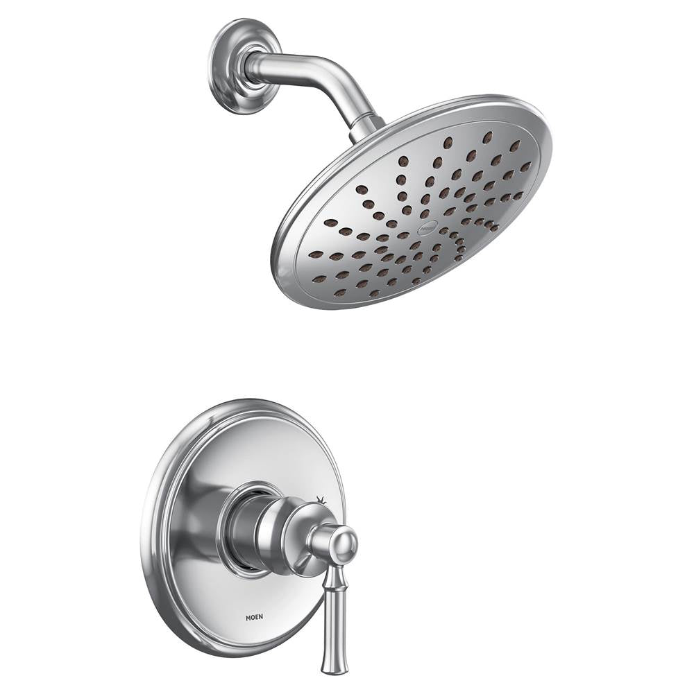 Moen - Dartmoor M-CORE 2-Series Eco Performance 1-Handle Shower Trim Kit in Chrome (Valve Sold Separately) - Chrome