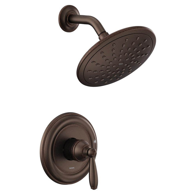 Moen - Brantford M-CORE 2-Series Eco Performance 1-Handle Shower Trim Kit in Oil Rubbed Bronze (Valve Sold Separately) - Oil Rubbed Bronze
