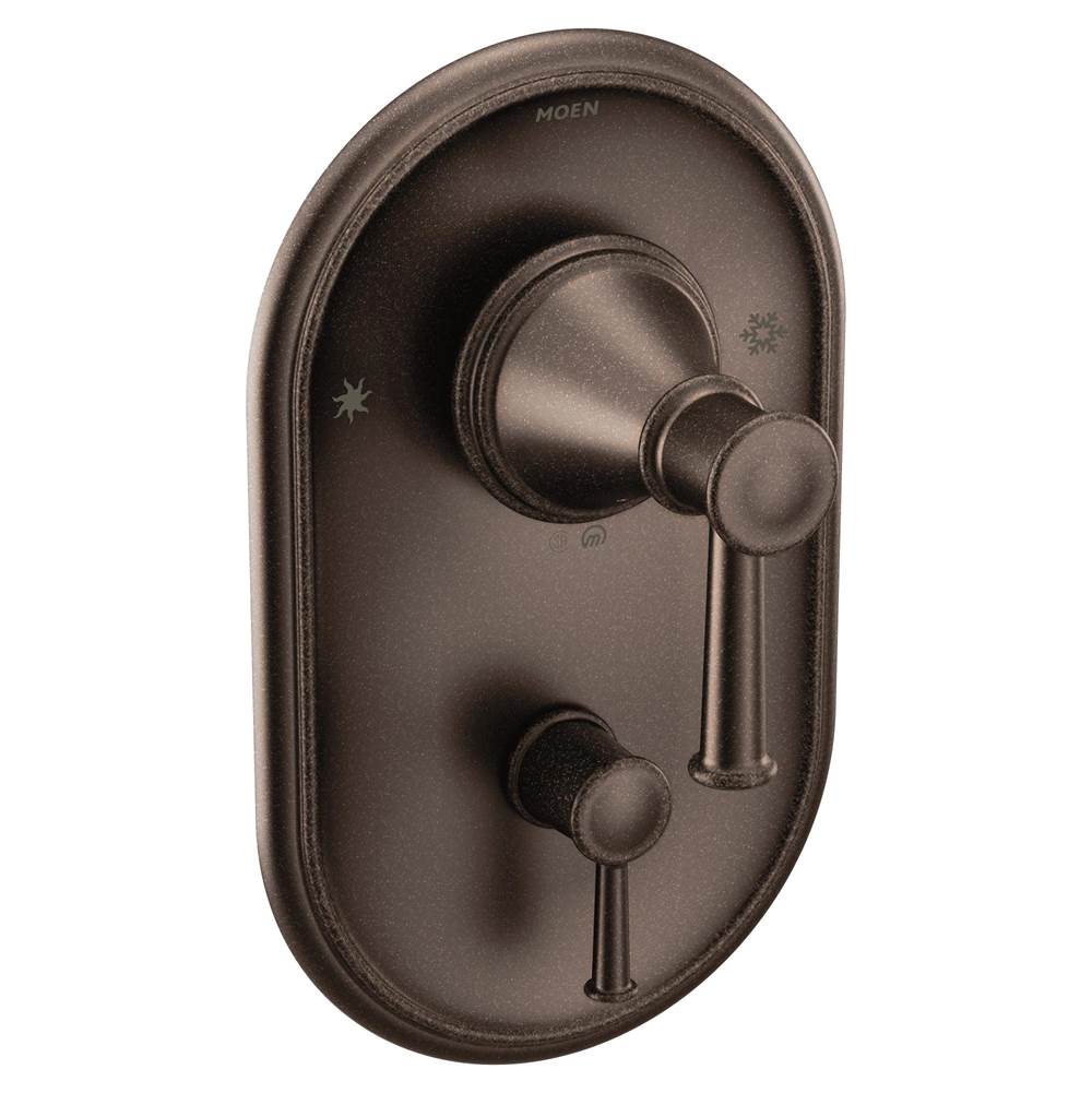 Moen - Belfield Posi-Temp with Built-in 3-Function Transfer Valve Trim Kit, Valve Required, Oil Rubbed Bronze - Oil Rubbed Bronze