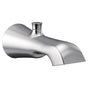 Moen - Flara 1/2-Inch Slip Fit Connection Diverter Tub Spout, Chrome - Chrome