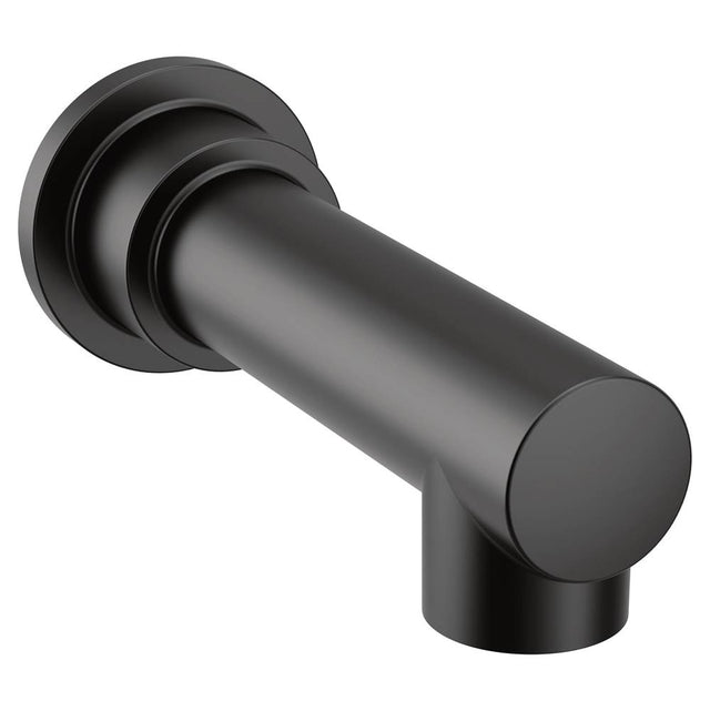Moen - Moen 193371BL Align Non-Diverter 1/2-Inch Slip-Fit Tub Spout, Matte Black - Matte Black