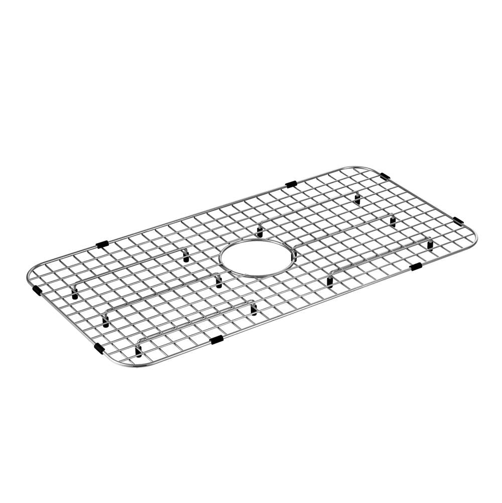 Moen - Stainless Steel Center Drain Bottom Grid Sink Accessory for 29-Inch X 16-Inch Sinks, Stainless - Satin Stainless