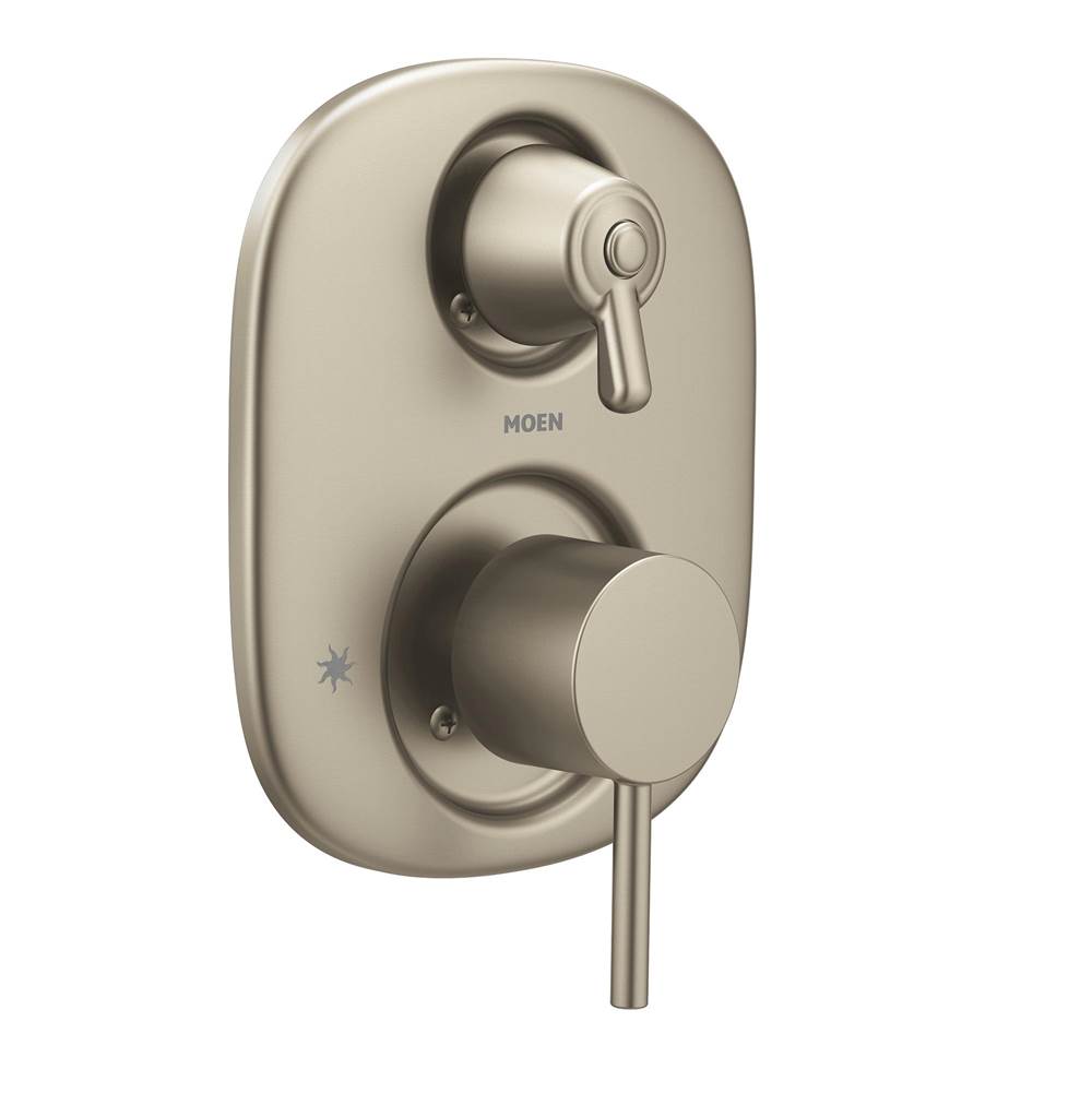 Moen - Align Moentrol 3-Function Diverter Transfer Valve Trim Kit, Valve Required, Brushed Nickel - Brushed Nickel