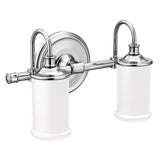 Moen - Chrome Two Globe Bath Light - Chrome