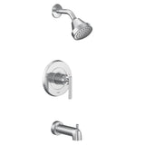 Moen - Gibson M-CORE 2-Series Eco Performance 1-Handle Tub and Shower Trim Kit in Chrome (Valve Sold Separately) - Chrome
