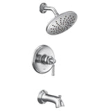 Moen - Dartmoor M-CORE 2-Series Eco Performance 1-Handle Tub and Shower Trim Kit in Chrome (Valve Sold Separately) - Chrome
