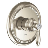 Moen - Weymouth M-CORE 2-Series 1-Handle Shower Trim Kit in Polished Nickel (Valve Sold Separately) - Polished Nickel