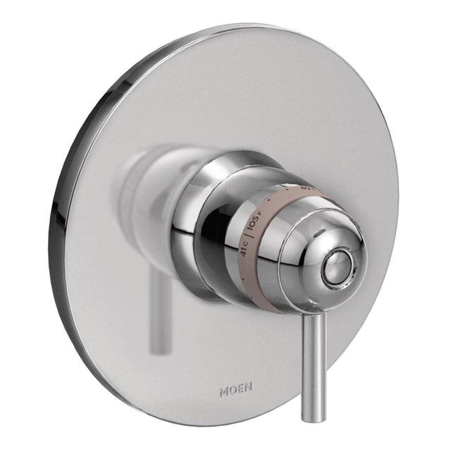 Moen - Arris ExactTemp Single Handle Valve Trim Kit in Chrome (Valve Sold Separately) - Chrome