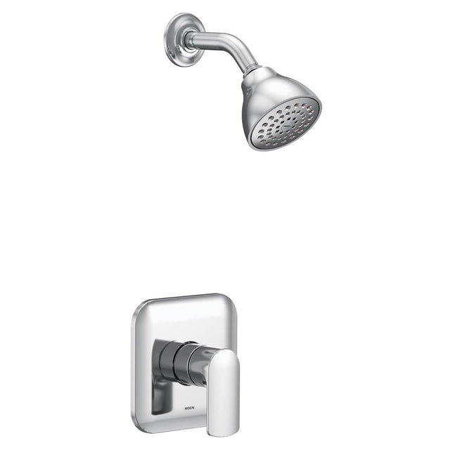 Moen - Rizon M-CORE 2-Series Eco Performance 1-Handle Shower Trim Kit in Chrome (Valve Sold Separately) - Chrome