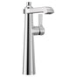 Moen - Flara One-Handle Single Hole Vessel Sink Bathroom Faucet, Chrome - Chrome