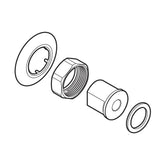 Moen - Wall escutcheon and gasket - Chrome