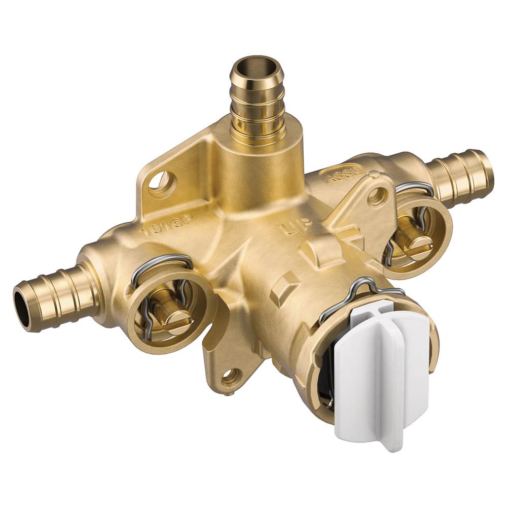 Moen - M-Pact Posi-Temp Pressure Balancing Valve with 1/2'' Crimp Ring PEX Connection - Unfinished