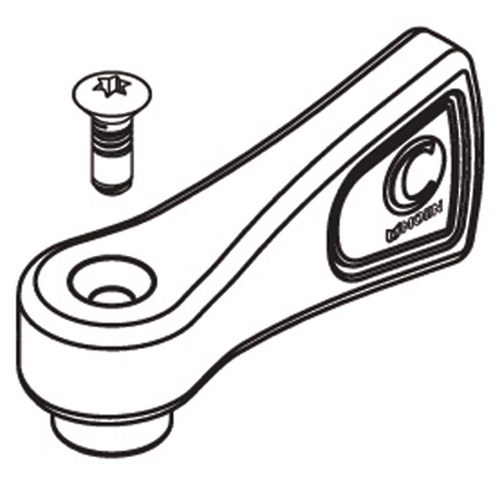 Moen - Lever Handle,Hot, 8200 Series - Chrome