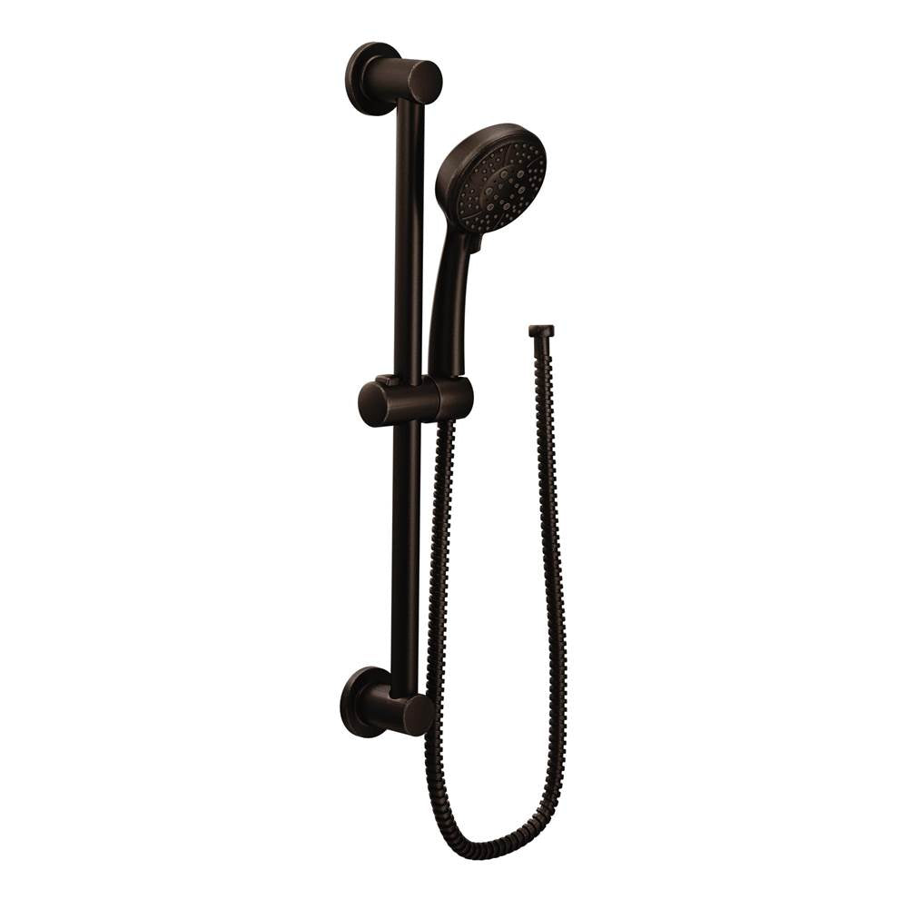 Moen - Handheld Showerhead with 69-Inch-Long Hose Featuring 30-Inch Slide Bar, Oil-Rubbed Bronze - Oil Rubbed Bronze