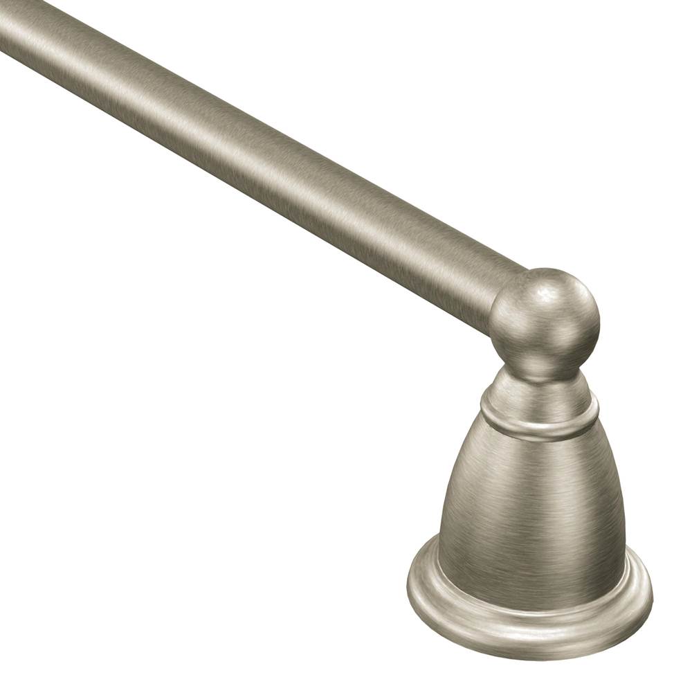 Moen - Brushed Nickel 18'' Towel Bar - Brushed Nickel
