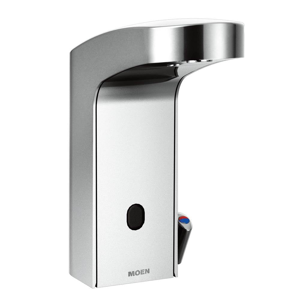 Moen - Chrome one-handle sensor-operated lavatory faucet - Chrome