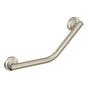 Moen - Brushed Nickel 16'' Angled Grab Bar - Brushed Nickel
