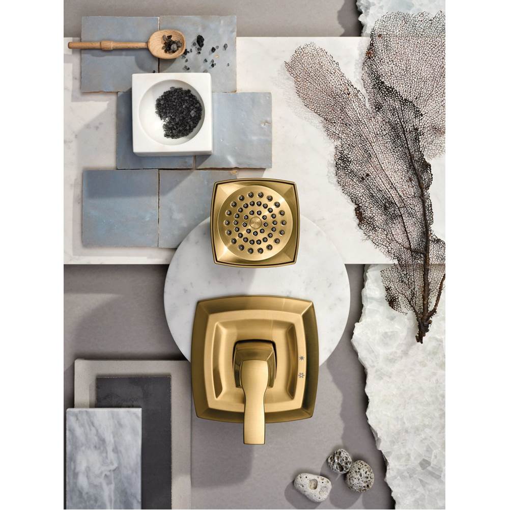Voss Posi-Temp Single-Handle 1-Spray Shower Faucet Trim Kit in Chrome (Valve Sold Separately)