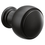 Moen - Matte Black Drawer Knob - Matte Black