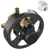 M-Pact Posi-Temp Pressure Balancing Valve with 1/2'' Crimp Ring PEX Connection