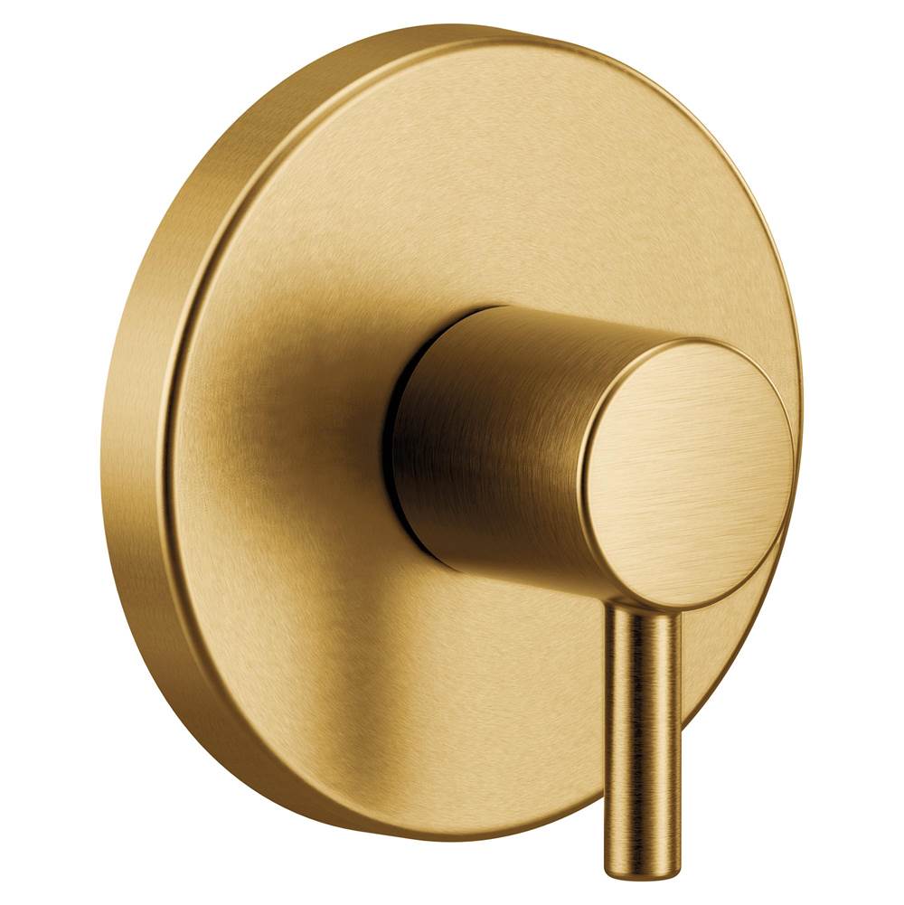 Moen - Align 1-Handle M-CORE Transfer Valve Trim Kit in Brushed Gold (Valve Sold Separately) - Brushed Gold