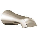 Moen - Flara 1/2-Inch Slip Fit Connection Non-Diverting Tub Spout, Polished Nickel - Polished Nickel