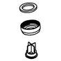 Moen - N/a or unfinished laminar flow aerator - Unfinished