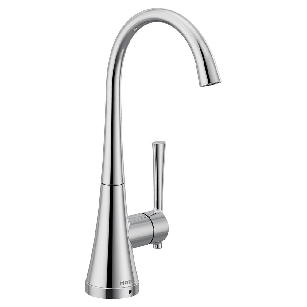 Moen - Sip Modern One-Handle High Arc Beverage Faucet in Chrome - Chrome