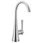 Moen - Sip Modern One-Handle High Arc Beverage Faucet in Chrome - Chrome