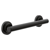 Moen - Matte Black 12'' Designer Grab Bar - Matte Black