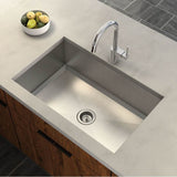Align One-Handle High-Arc Modern Kitchen Faucet, Chrome