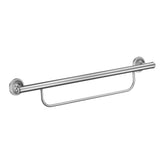 Moen - Chrome 24'' Grab Bar With Towel Bar - Chrome