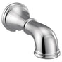 Moen - Belfield Replacement Tub Non-Diverter Spout 1/2-Inch Slip Fit Connection, Chrome - Chrome