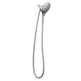 Moen - Engage Magnetix Six-Function 5.5-Inch Handheld Showerhead with Magnetic Docking System, Chrome - Chrome