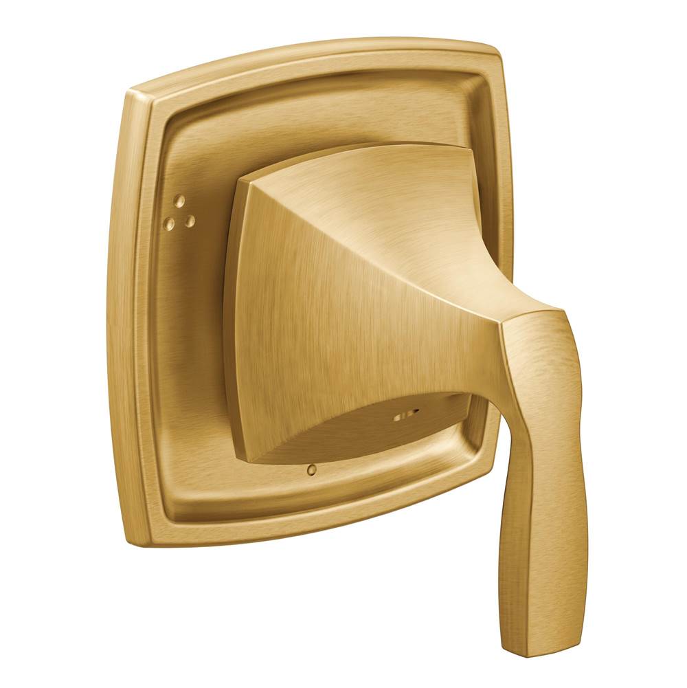 Moen - Voss 1-Handle Transfer Valve Trim Kit in Brushed Gold (Valve Sold Separately) - Brushed Gold