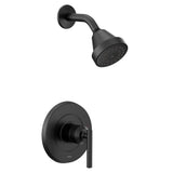 Moen - Gibson M-CORE 2-Series Eco Performance 1-Handle Shower Trim Kit in Matte Black (Valve Sold Separately) - Matte Black