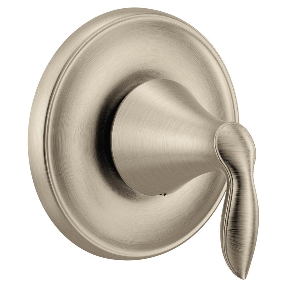 Moen - Eva 1-Handle M-CORE Transfer Valve Trim Kit in Brushed Nickel (Valve Sold Separately) - Brushed Nickel