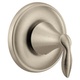 Moen - Eva 1-Handle M-CORE Transfer Valve Trim Kit in Brushed Nickel (Valve Sold Separately) - Brushed Nickel