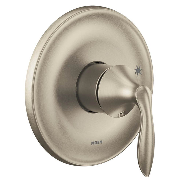 Moen - Eva M-CORE 2-Series 1-Handle Shower Trim Kit in Brushed Nickel (Valve Sold Separately) - Brushed Nickel