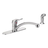 Moen - Chrome one-handle kitchen faucet - Chrome