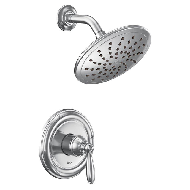 Moen - Brantford M-CORE 2-Series Eco Performance 1-Handle Shower Trim Kit in Chrome (Valve Sold Separately) - Chrome