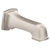 Moen - BOARDWALK NON-DIVERTING TUB SPOUT SRN - Spot Resist Br Nickel