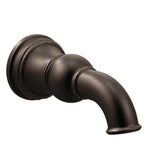 Moen - Weymouth 1/2-Inch Slip Fit Connection Non-Diverting Tub Spout, Oil Rubbed Bronze - Oil Rubbed Bronze