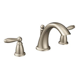 Moen - Brantford 2-Handle Deck-Mount Roman Tub Faucet Trim Kit in Brushed Nickel (Valve Sold Separately) - Brushed Nickel